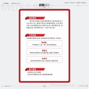 组织架构工作特色奋斗宣言
