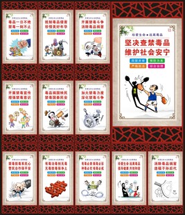 禁毒展板