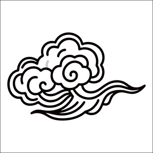 中式传统云纹图案