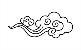 中式传统云纹图案