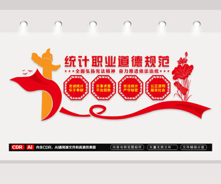 统计局文化墙