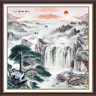 国画山水画