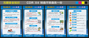 防洪防汛海报