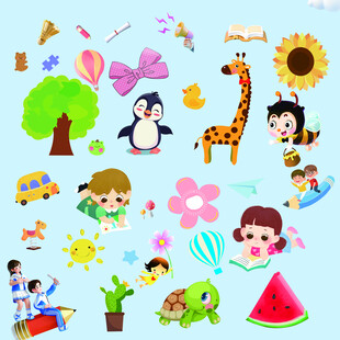 幼儿园培训学校海报素材