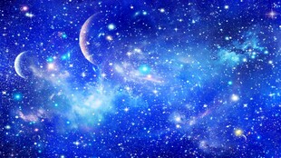 蓝色星空顶