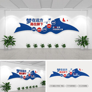 企业标语文化墙