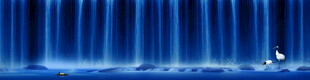 高山流水瀑布