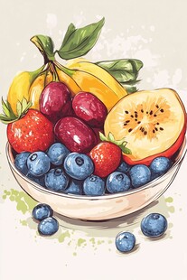 缤纷水果碗 开启美味一刻