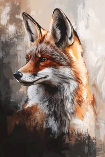 狐之肖像 灵动野性之美