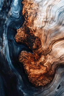 抽象木纹艺术纹理图案