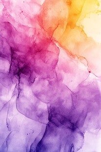 梦幻水彩抽象色彩纹理