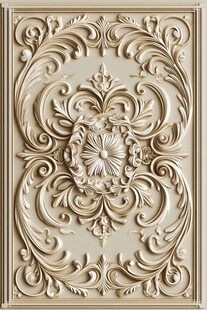 欧式精美浮雕装饰图案