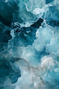 梦幻蓝冰纹理