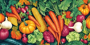 缤纷秋季蔬菜大集合