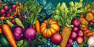 多彩蔬菜大集合