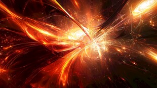 炫彩光线能量爆发背景图