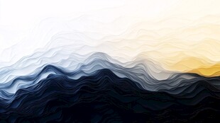 抽象山水渐变艺术背景图