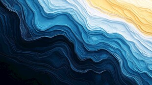 梦幻渐变波浪纹理背景