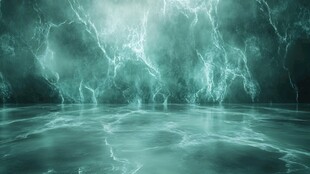 神秘电闪雷鸣的奇幻空间