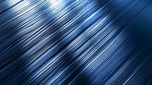 蓝色金属质感线条背景图