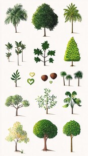 多样树木植物素材集