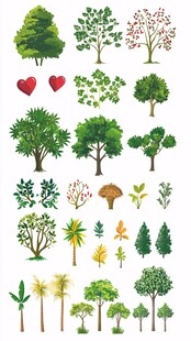 多样树木绿植素材集