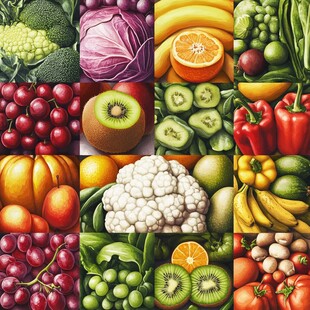 多彩果蔬大集合