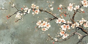 水墨枝头绽芳华