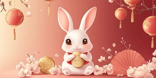 萌兔贺岁 开启吉祥新岁