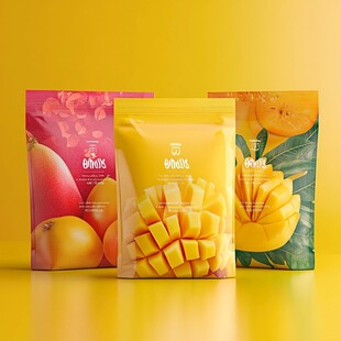 芒果干包装袋展示