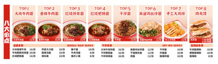 大块牛肉拌面