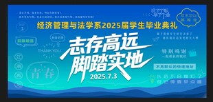 科技会议背景板展示