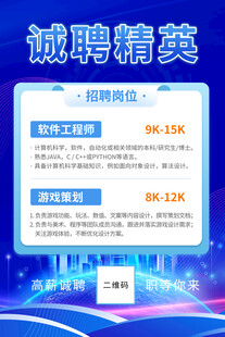 招聘海报