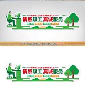 职工之家文化墙
