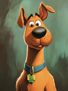 史酷比卡通狗狗形象