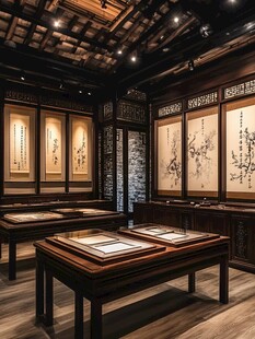中式书房 古韵墨香展风华