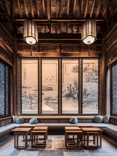 中式古典雅致客厅空间