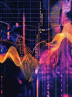 科技感金融数据动态画面