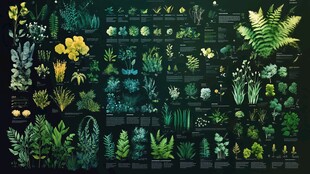 多样绿植集合图