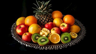 多彩鲜果拼盘 视觉盛宴