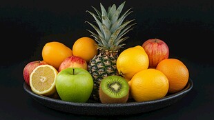 多彩水果拼盘 清新诱人