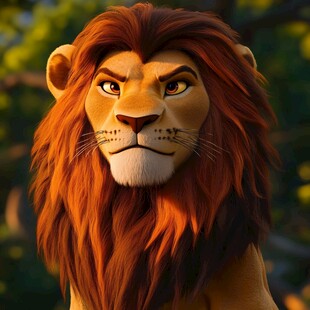 威严雄狮 尽显王者风范