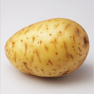 新鲜土豆特写