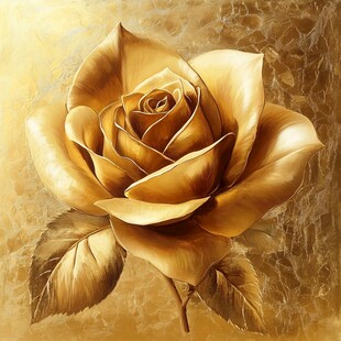 金色玫瑰 奢华浪漫之花