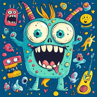 欢乐怪物大派对