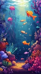 梦幻海底世界奇妙景观