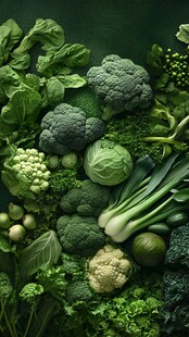 翠绿蔬菜大集合