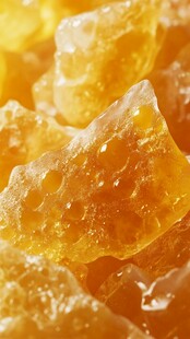 晶莹黄冰糖 甜蜜好滋味