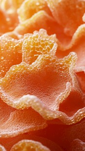 橘瓣微观 水润细腻纹理