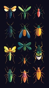 多彩昆虫大集合